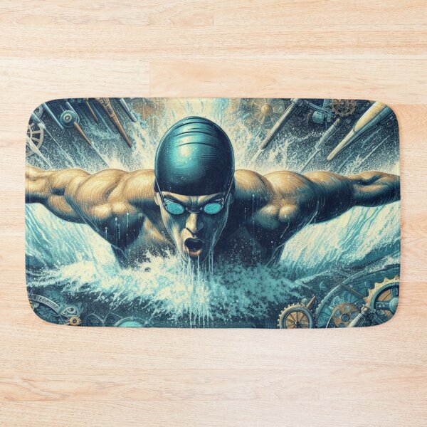 Item preview, Competitive Swimmer - Butterfly designed and sold by Bright-Moonrise.