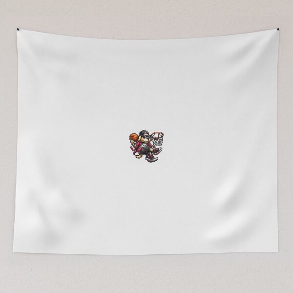 Item preview, hiphop dog slam dunking designed and sold by boomfire153.