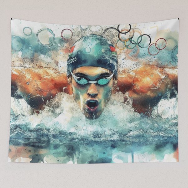 Item preview, Competitive Swimmer - Butterfly designed and sold by Bright-Moonrise.