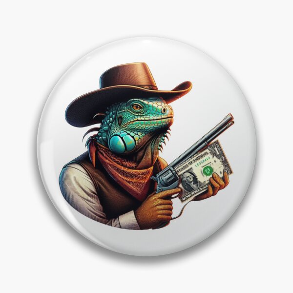 Item preview, The Outlaw Iguana: Bold and Charismatic Character designed and sold by Aqmean.