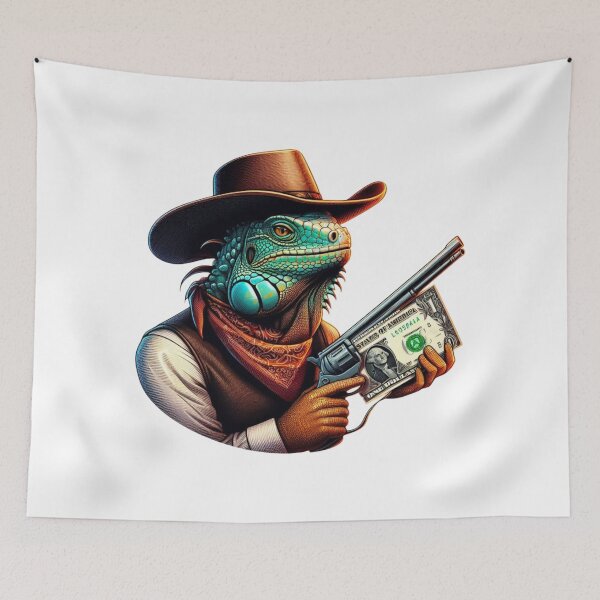 Item preview, The Outlaw Iguana: Bold and Charismatic Character designed and sold by Aqmean.