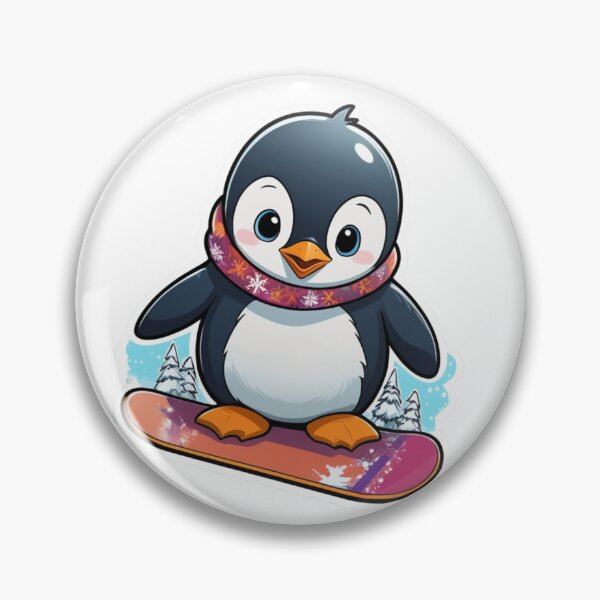 Item preview, Snowboard Penguin designed and sold by Krieghorn.