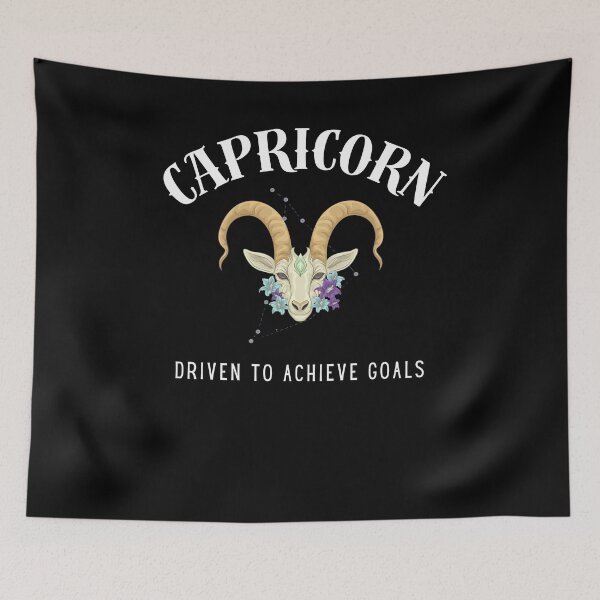 Item preview, Capricorn : Driven to Achieve Goals designed and sold by ecolatur.