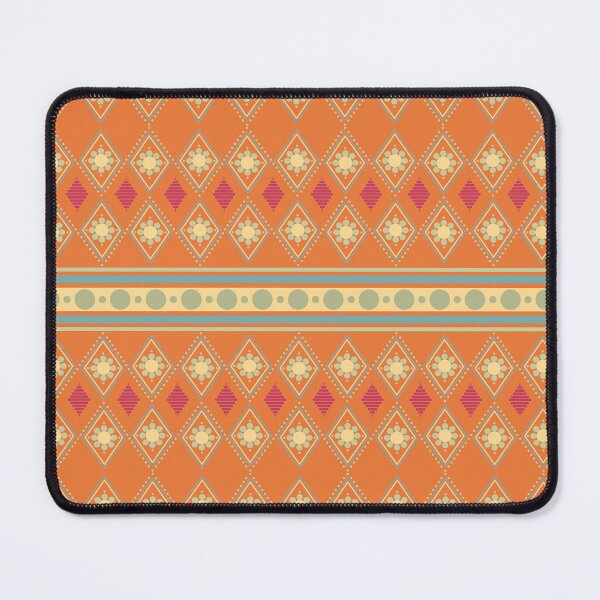 Item preview, Geometric Pattern Retro Style Orange designed and sold by PolkaStudio.