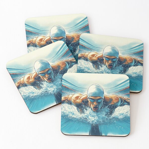 Item preview, Competitive Swimmer - Butterfly designed and sold by Bright-Moonrise.