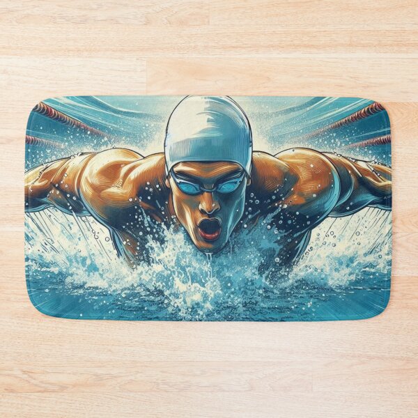 Item preview, Competitive Swimmer - Butterfly designed and sold by Bright-Moonrise.