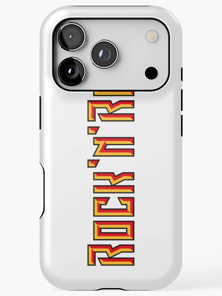 Thumbnail 1 of 4, iPhone Case, Rock ’n’ Roll Lettering (3D / 3C) designed and sold by Roderix.