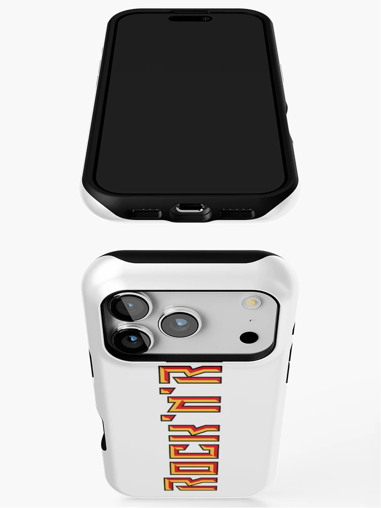 Thumbnail 3 of 4, iPhone Case, Rock ’n’ Roll Lettering (3D / 3C) designed and sold by Roderix.