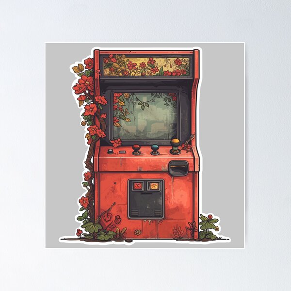 Artikel-Vorschau von Ästhetischer Arcade-Spielautomat, designt und verkauft von Konkam.