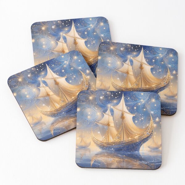 Item preview, Magical boat in the style of 1001 nights designed and sold by ImageMagic2024.