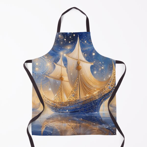 Item preview, Magical boat in the style of 1001 nights designed and sold by ImageMagic2024.