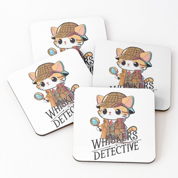 Item preview, Whiskers Detective designed and sold by I3ackSmall.