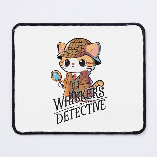 Item preview, Whiskers Detective designed and sold by I3ackSmall.