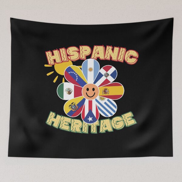 Aperçu de l'œuvre HISPANIC HERITAGE fier de son design aux racines hispaniques créée et vendue par Jt41.