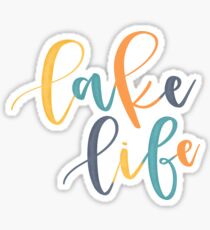 Lake Life Sticker