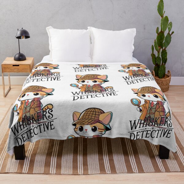 Item preview, Whiskers Detective designed and sold by I3ackSmall.
