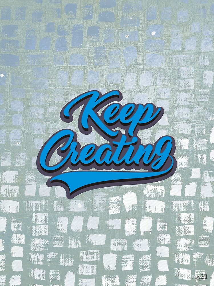 Thumbnail 3 of 3, Scarf, Keep Creating designed and sold by roc21.