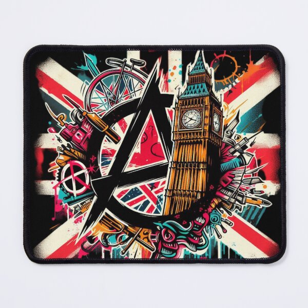 Item preview, Anarchy in the UK Graffiti Design (Punk Inspired) designed and sold by RigorMortees.