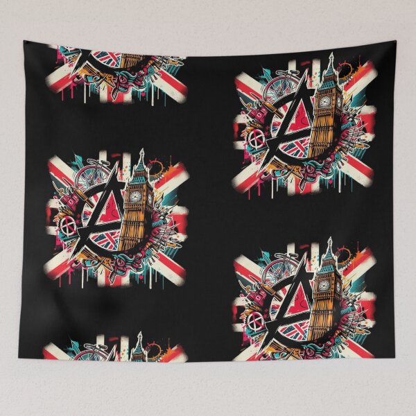 Item preview, Anarchy in the UK  Graffiti Design (Punk Inspired) designed and sold by RigorMortees.