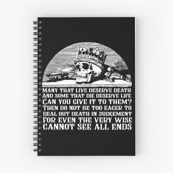 Item preview, Even The Very Wise Cannot See All Ends Quote designed and sold by thedangernoodle.