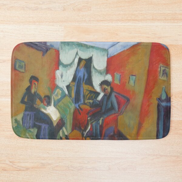 Item preview, ernst ludwig kirchner paintings, ernst ludwig kirchner self portrait, ernst ludwig kirchner prints, ernst ludwig kirchner artwork, ernst ludwig kirchner art designed and sold by diana-shaw.