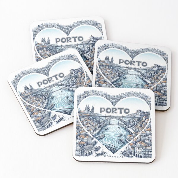 Item preview, City of Porto in Portugal designed and sold by ReachForArt.