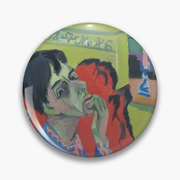 Item preview, ernst ludwig kirchner paintings, ernst ludwig kirchner self portrait, ernst ludwig kirchner prints, ernst ludwig kirchner artwork, ernst ludwig kirchner art designed and sold by diana-shaw.