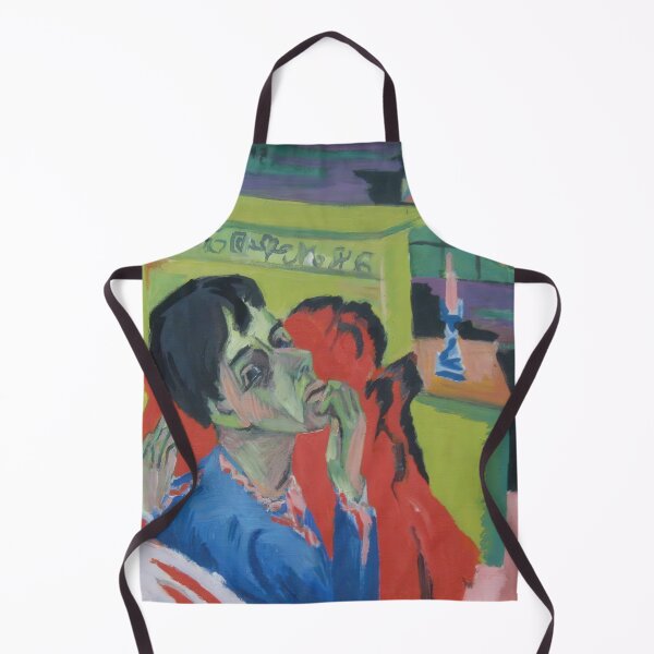 Item preview, ernst ludwig kirchner paintings, ernst ludwig kirchner self portrait, ernst ludwig kirchner prints, ernst ludwig kirchner artwork, ernst ludwig kirchner art designed and sold by diana-shaw.