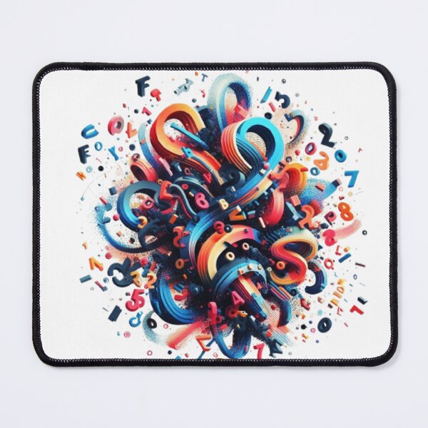 Item preview, Abstract Lucky number designed and sold by WorlDigitalArts.
