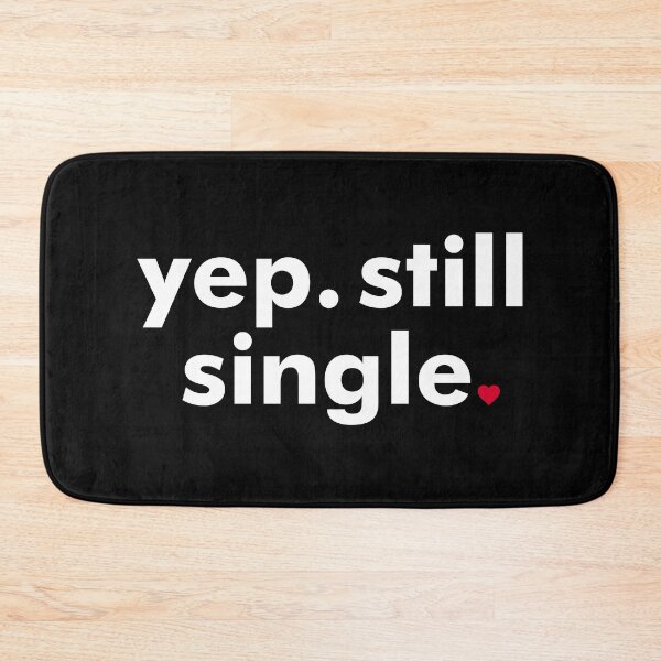 Artikelvorschau, „Lustiges ‚Jupp. Immer noch Single.‘ – Single-Leben, freches Zitat und nachvollziehbarer Humor“ entworfen und verkauft von artworkathome.