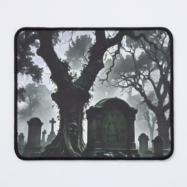 Item preview, Spooky Moonlit Graveyard designed and sold by taiche.