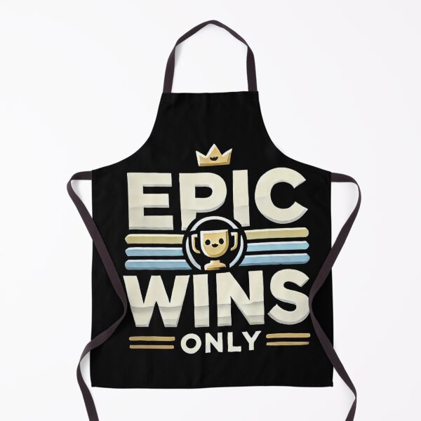 Item preview, Epic Wins Only Crown Trophy Gaming Games PC Races designed and sold by AndyMcGuire.