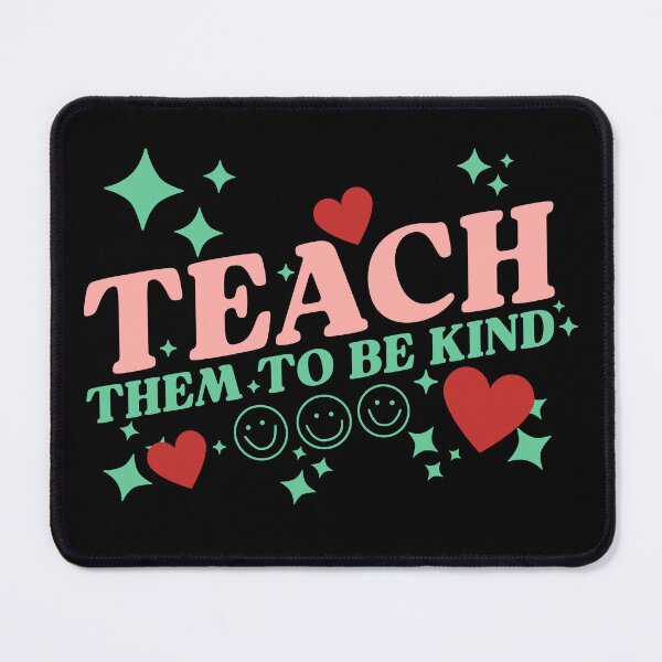 Item preview, TEACH THEM TO BE KIND cute lovely teacher design designed and sold by Jt41.