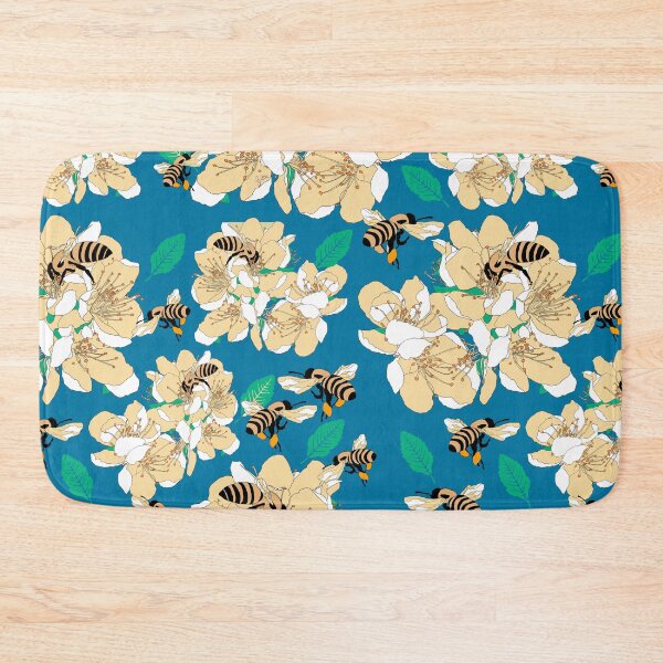 Item preview, Bee in Love - Blue designed and sold by GittasStudio.