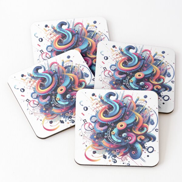 Item preview, Abstract Lucky number and letters designed and sold by WorlDigitalArts.