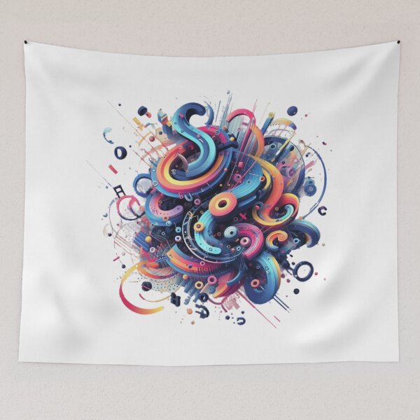 Item preview, Abstract Lucky number and letters designed and sold by WorlDigitalArts.