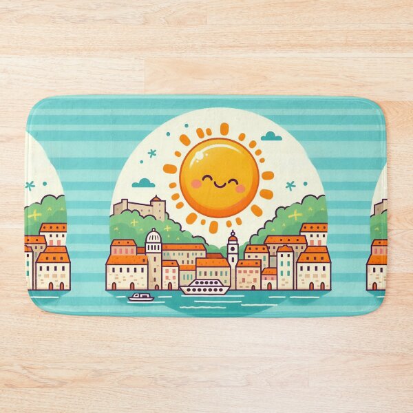 Item preview, Zagreb Dubrovnik Vintage designed and sold by CatherineLievre.