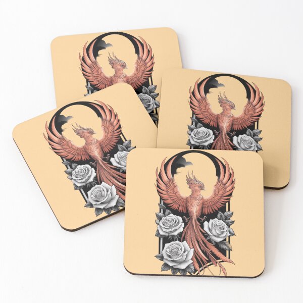 Item preview, phoenix bird designed and sold by 123ks.