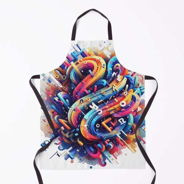 Item preview, Abstract Lucky number and cool letters designed and sold by WorlDigitalArts.