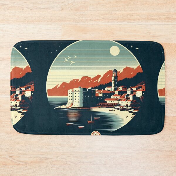 Item preview, Zagreb Dubrovnik Vintage designed and sold by CatherineLievre.