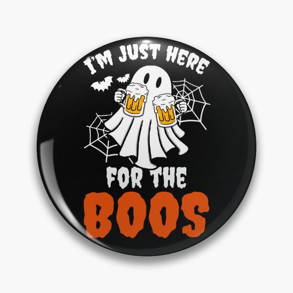 Item preview, Funny Ghost I'm Just Here For The Boos Happy Halloween Boo Boosheet Spooky Ghost designed and sold by BBBLClo.