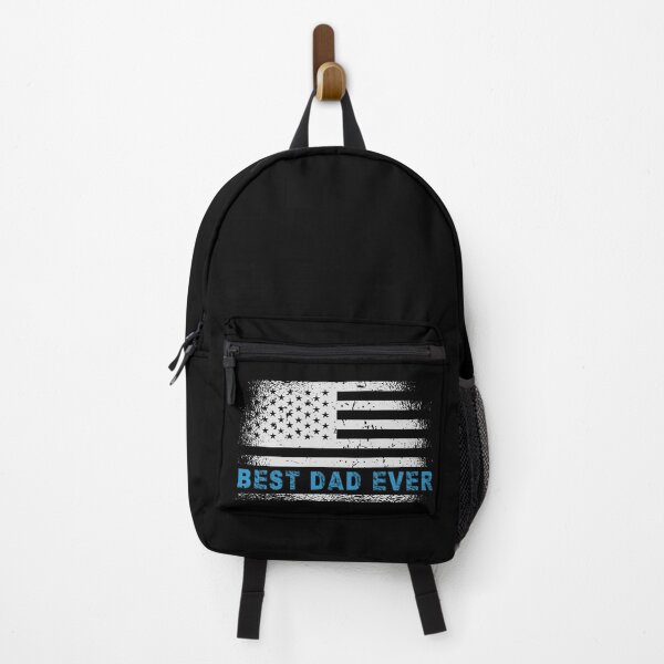Item preview, Father's Day Best Dad Ever - American Flag & Dad designed and sold by STDesign⭐⭐⭐⭐⭐.