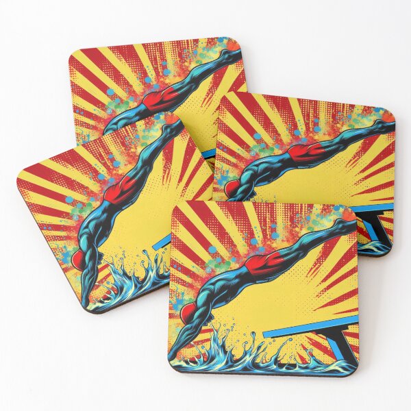 Item preview, Competitive Swimmer - Dive In designed and sold by Bright-Moonrise.