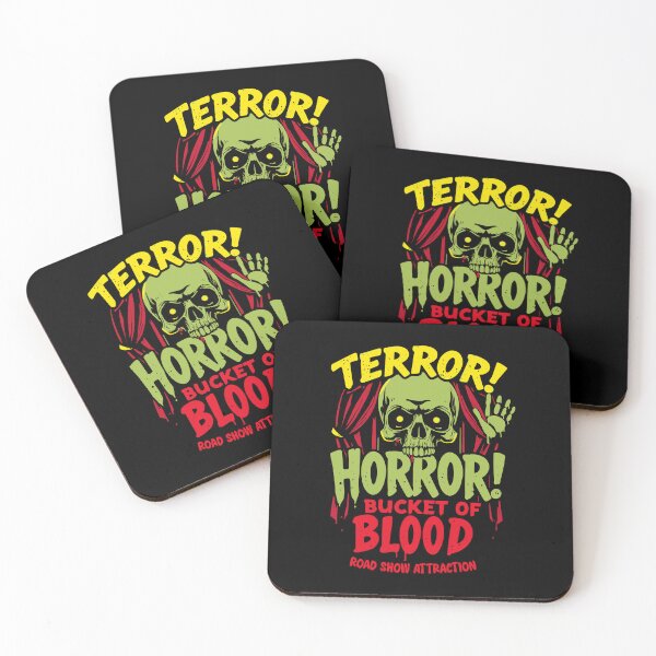 Item preview, Bloody Halloween Terror Horror Bucket of Blood designed and sold by BongsEmporium.