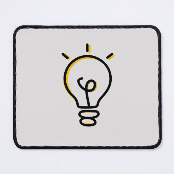 Item preview, Minimalist light bulb icon designed and sold by 123ks.