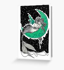 Sleeping siren Greeting Card