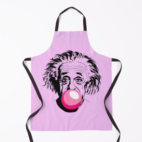 Item preview, Albert Einstein chews a pink bubble gum designed and sold by NiRia Spot.