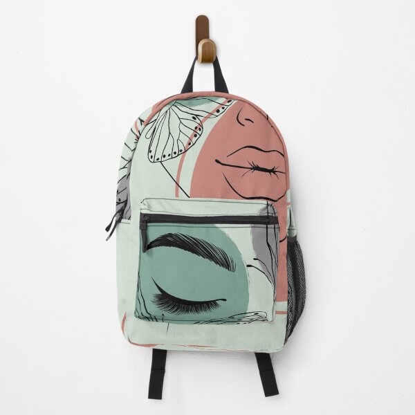 Item preview, Abstract Faces with Floral Touch designed and sold by Hummy-studio.