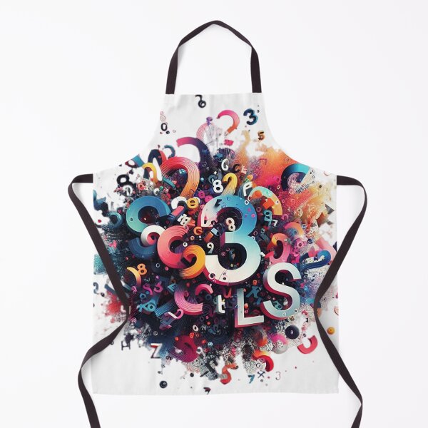 Item preview, Abstract Lucky number and 3d letters designed and sold by WorlDigitalArts.