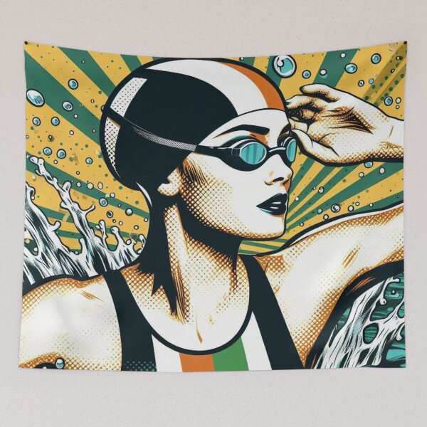 Item preview, Competitive Irish Swimmer designed and sold by Bright-Moonrise.